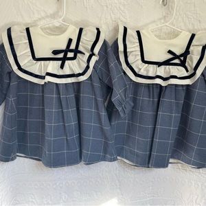 Pepa London Ruffle Trapeze Bib Collar dress size 12m